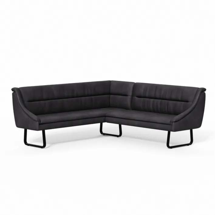 Eckbank MAILAND links grau