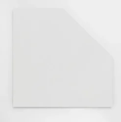Eckplatte SERIE200 65 x 65 cm weiß