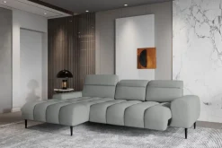 Ecksofa ARIEL hellgrau