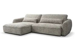 Ecksofa BOSSE stonegrau