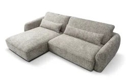 Ecksofa BOSSE stonegrau
