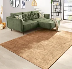 Ecksofa CHASE dunkelgrün