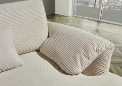 Ecksofa FERNANDO 274 x 160 cm beige