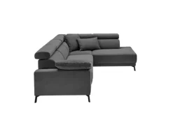 Ecksofa FORREST steelgrau
