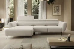 Ecksofa LUCIJA 174 x 277 cm beige