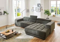 Ecksofa OLIVIA 329 x 190 cm olive