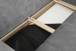 Ecksofa PAROS 257 x 207 cm grau