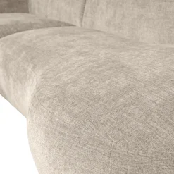 Ecksofa POLLY 150 x 278 cm sandbeige