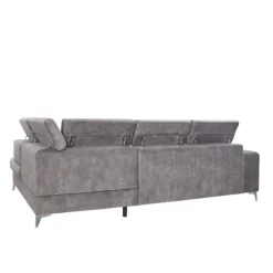 Ecksofa PRAG 282 x 189 cm grey