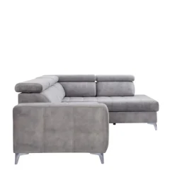 Ecksofa PRAG 282 x 189 cm grey