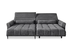 Ecksofa RAY 179 x 277 Cord dunkelgrau