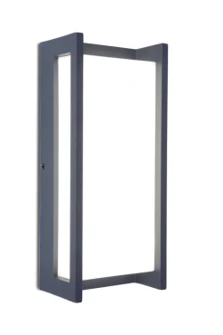 ECO-LIGHT LED Außenleuchte QUBO Alu anthrazit