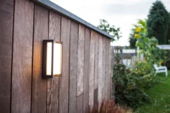 ECO-LIGHT LED Außenleuchte QUBO Alu anthrazit