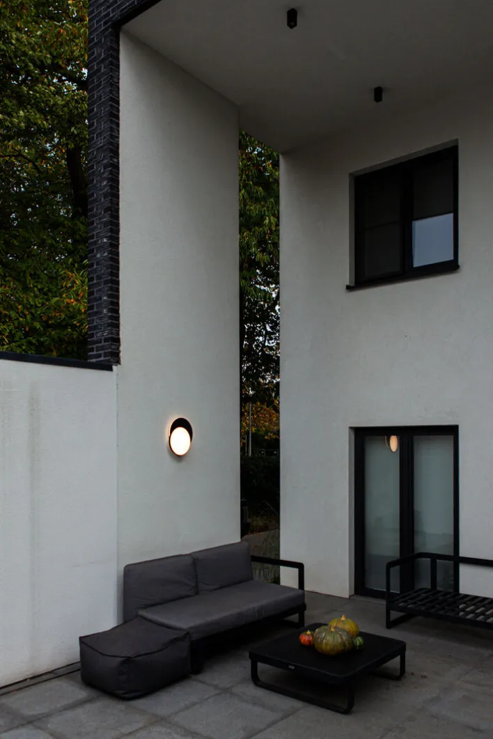 ECO-LIGHT LED Außenwandleuchte GOLETA anthrazit