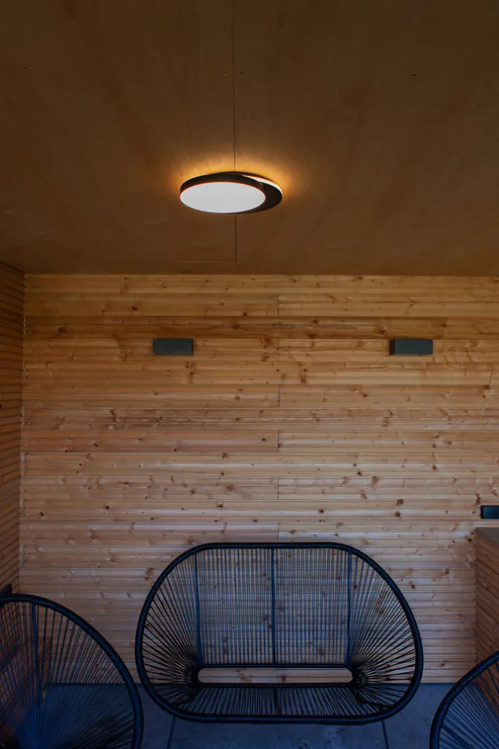 ECO-LIGHT LED Außenwandleuchte GOLETA anthrazit