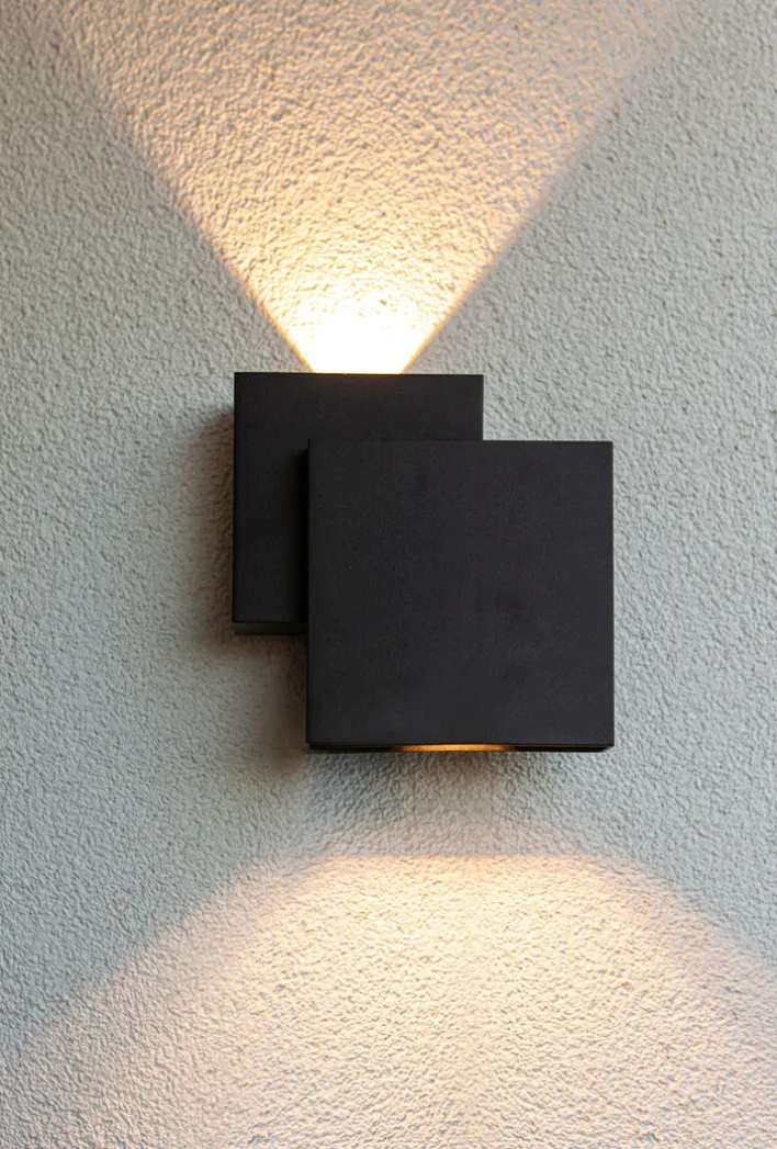 ECO-LIGHT LED Außenwandleuchte RIALTO schwarz