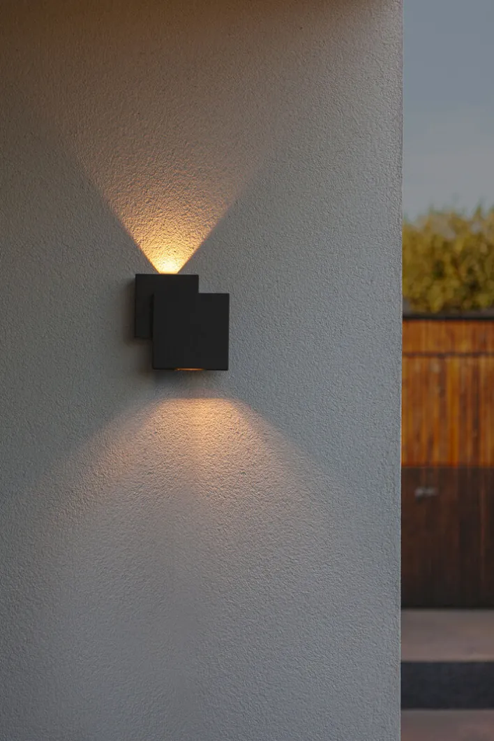 ECO-LIGHT LED Außenwandleuchte RIALTO schwarz