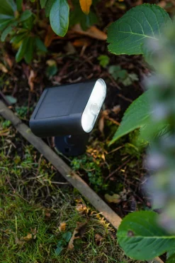 ECO-LIGHT LED Solar Außenstrahler GINBO schwarz