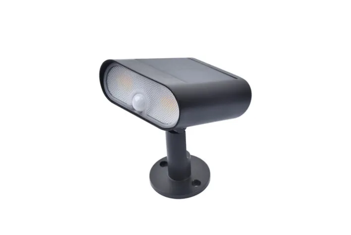 ECO-LIGHT LED Solar Außenstrahler GINBO schwarz