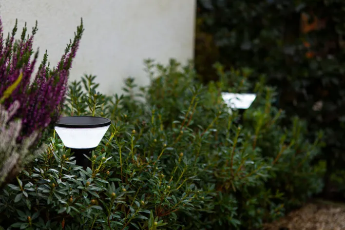 ECO-LIGHT LED Solar Wegeleuchte KARLO 45 cm schwarz