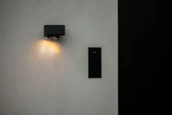 ECO-LIGHT Retrofit LED Außenwandleuchte CYPRES anthrazit