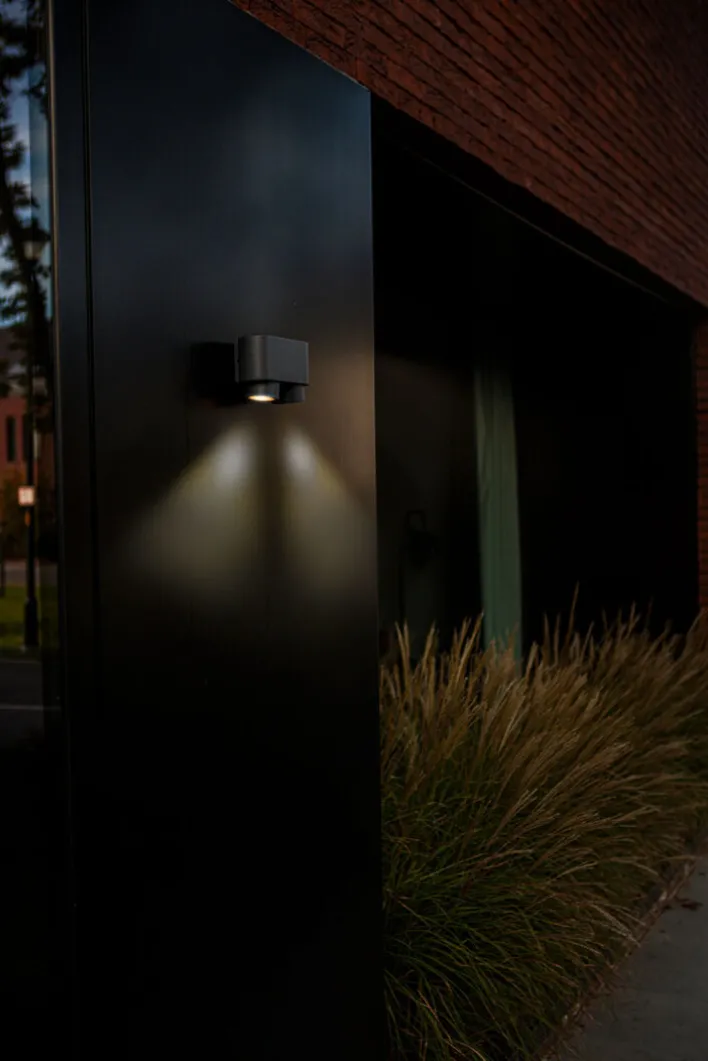 ECO-LIGHT Retrofit LED Außenwandleuchte CYPRES anthrazit