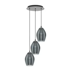 EGLO Retrofit Pendellampe ESTANYS grau