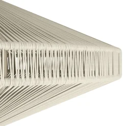 EGLO Retrofit Tischlampe MIDSUMMER 44 cm creme