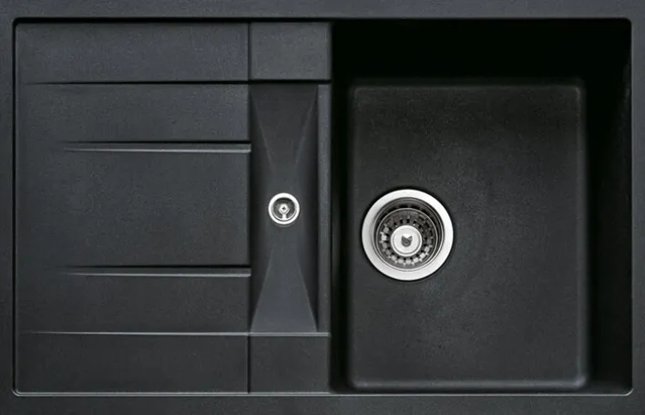 Einbauspüle TION schwarz