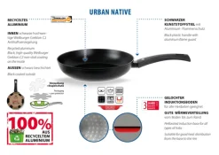 ELO Bratpfanne URBAN NATIVE 2-teilig schwarz