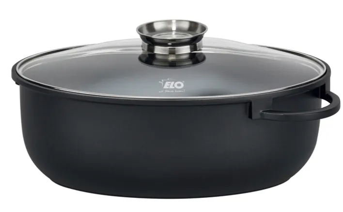 ELO Bräter ALUCAST 3-teilig Aluminiumguss schwarz