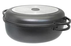 ELO Bräter ALUCAST 3-teilig Aluminiumguss schwarz