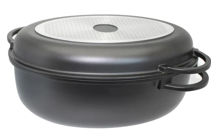 ELO Bräter ALUCAST 3-teilig Aluminiumguss schwarz