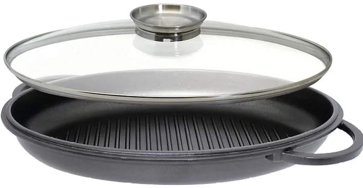 ELO Bräter ALUCAST 3-teilig Aluminiumguss schwarz