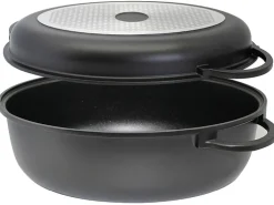 ELO Bräter ALUCAST 3-teilig Aluminiumguss schwarz