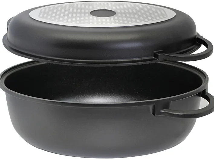 ELO Bräter ALUCAST 3-teilig Aluminiumguss schwarz