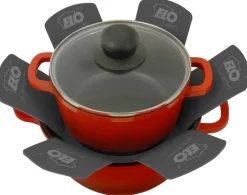 ELO Pfannenschoner PRO TEC 2-teilig Textil schwarz