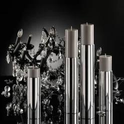 ENGELS KERZEN Kerzenständer EVIVA 35 cm Edelstahl