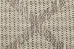 ESPRIT Outdoorteppich RHOMB 80 x 150 cm beige/grau