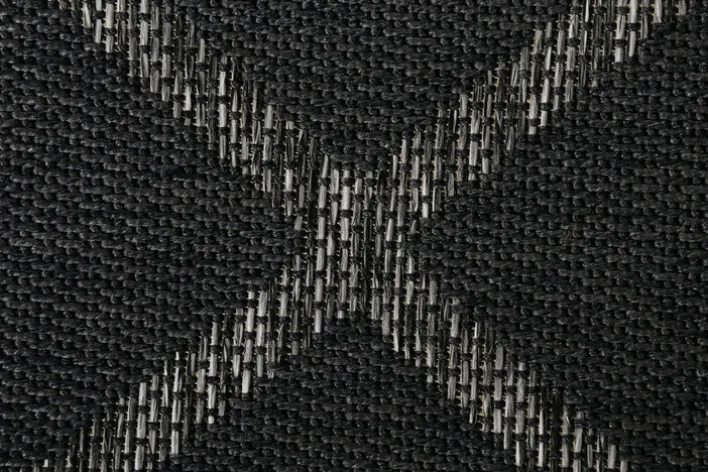 ESPRIT Outdoorteppich RHOMB 120 x 170 cm blau/grau