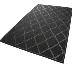 ESPRIT Outdoorteppich RHOMB 80 x 150 cm blau/grau