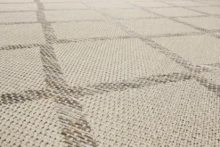 ESPRIT Outdoorteppich RHOMB 120 x 170 cm beige/grau