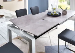 Esstisch 130-190 x 80 cm NB Betonoptik /grau