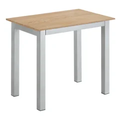 Esstisch 110 x 70 cm NB braun/grau