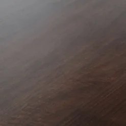 Esstisch ELLIPS 240 x 90 cm Mangoholz in Nussbaum lackiert