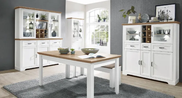 Esstisch JASMIN 160-220x76x90 cm