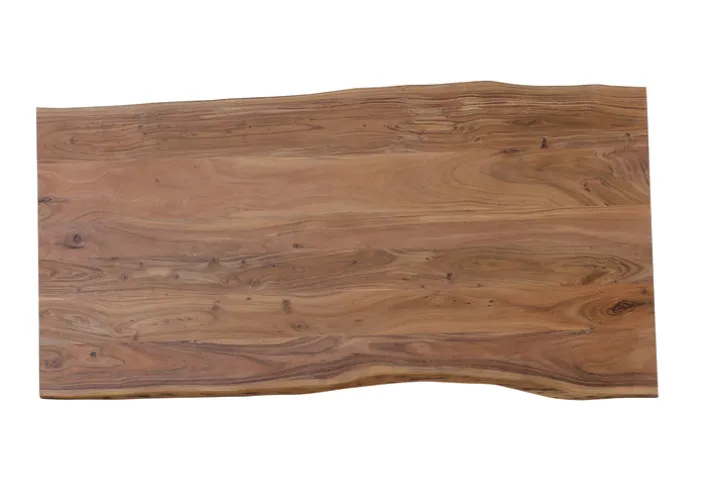 Esstisch LORENZO 180 x 90 cm Akazie Massivholz/schwarz