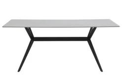 Esstisch STEVEN 90 x 180 x 76 cm Grau