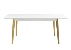 Esstisch SVANTE Scand Oak Dekor/Weiss