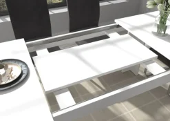 Esstisch TITAN 160 - 200 x 90 cm weiß